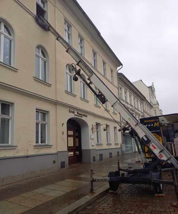 Möbellift in Landshut für den Firmenumzug